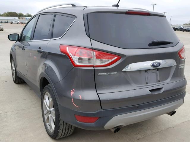 1FMCU0JX2EUC19664 - 2014 FORD ESCAPE TIT GRAY photo 3