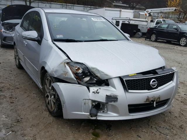 3N1CB61E98L646112 - 2008 NISSAN SENTRA SE- SILVER photo 1