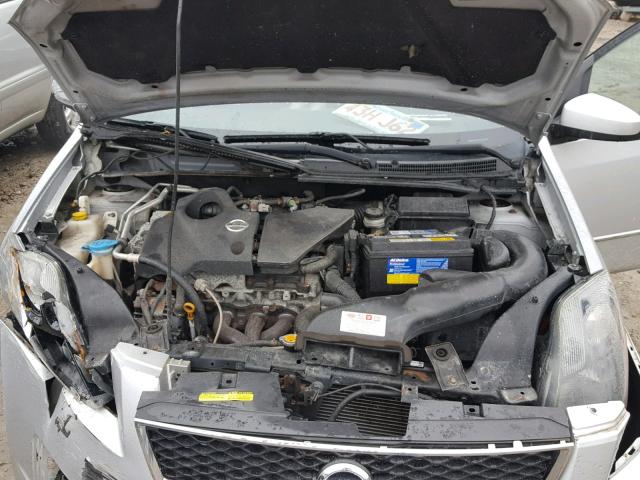 3N1CB61E98L646112 - 2008 NISSAN SENTRA SE- SILVER photo 7