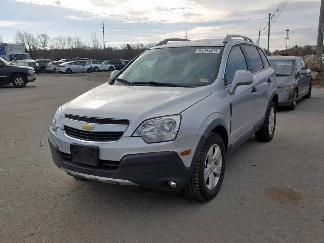 3GNAL2EK1DS585534 - 2013 CHEVROLET CAPTIVA LS 银色 照片 2