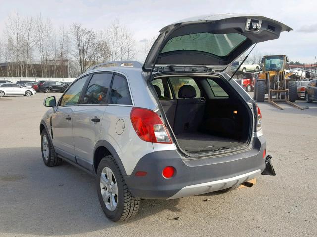 3GNAL2EK1DS585534 - 2013 CHEVROLET CAPTIVA LS 银色 照片 3