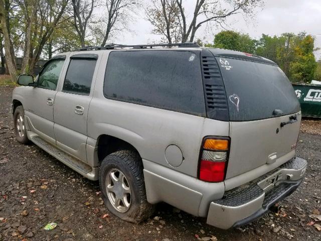 1GKFK66UX5J246285 - 2005 GMC YUKON XL D GRAY photo 3