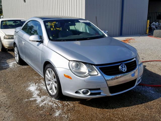 WVWBA71F17V023818 - 2007 VOLKSWAGEN EOS 2.0T SILVER photo 1