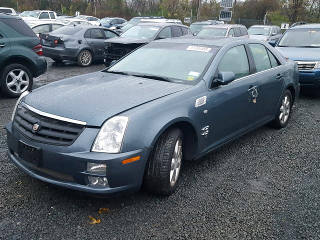 1G6DW677060148540 - 2006 CADILLAC STS BLUE photo 2