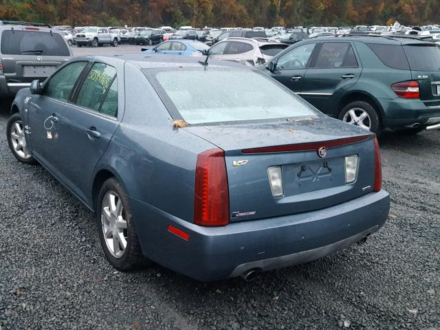 1G6DW677060148540 - 2006 CADILLAC STS BLUE photo 3