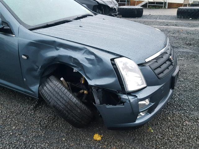 1G6DW677060148540 - 2006 CADILLAC STS BLUE photo 9