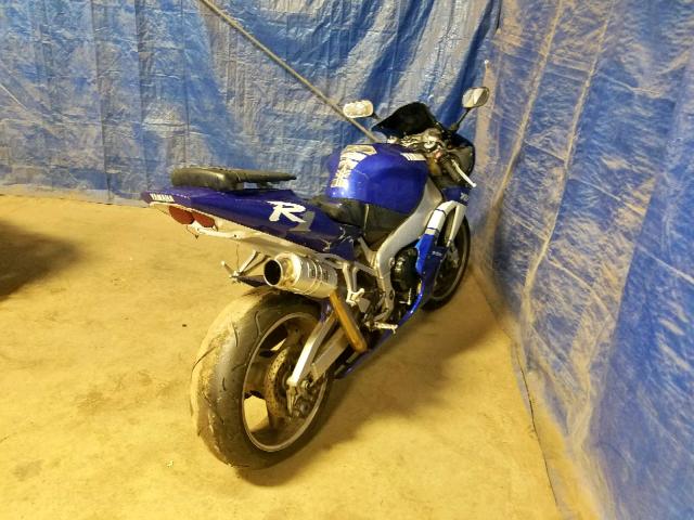 JYARN02E4XA004893 - 1999 YAMAHA YZFR1 BLUE photo 4