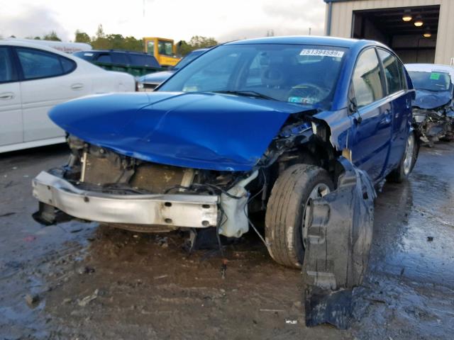 1G8AJ52F95Z129108 - 2005 SATURN ION LEVEL BLUE photo 2