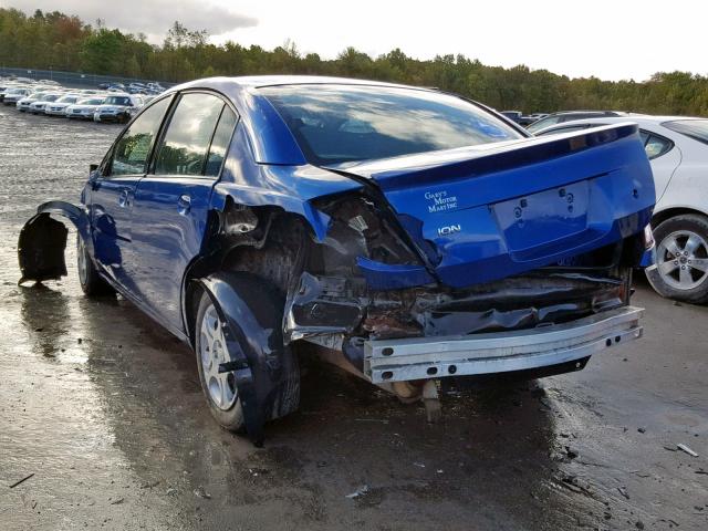 1G8AJ52F95Z129108 - 2005 SATURN ION LEVEL BLUE photo 3
