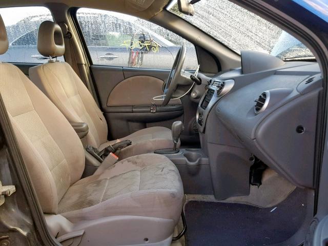 1G8AJ52F95Z129108 - 2005 SATURN ION LEVEL BLUE photo 5