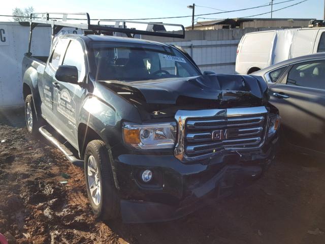 1GTH6CE32G1163212 - 2016 GMC CANYON SLE GREEN photo 1