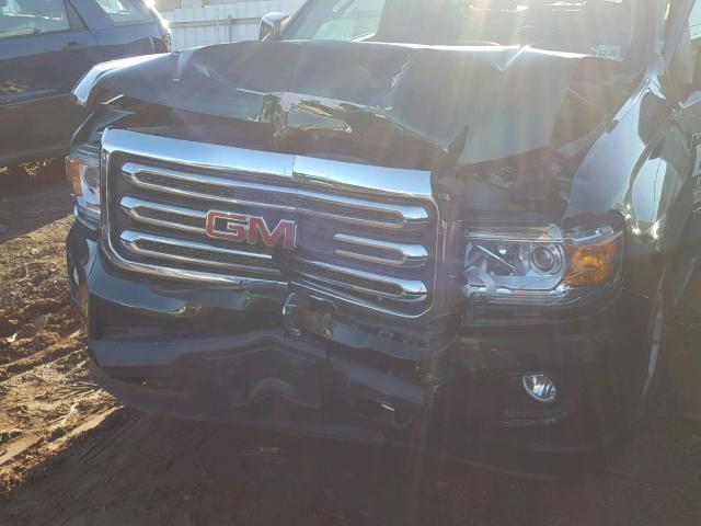 1GTH6CE32G1163212 - 2016 GMC CANYON SLE GREEN photo 9