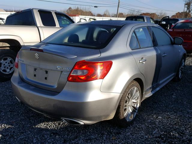 JS2RF9A67B6110014 - 2011 SUZUKI KIZASHI SP SILVER photo 4