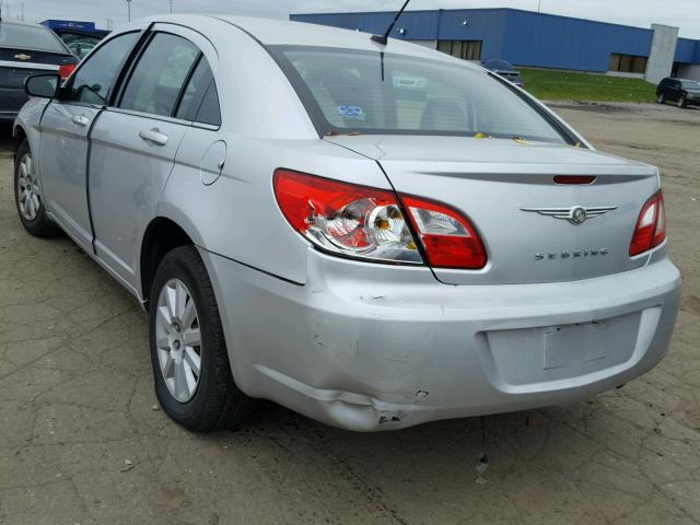 1C3LC46KX8N226120 - 2008 CHRYSLER SEBRING LX SILVER photo 3