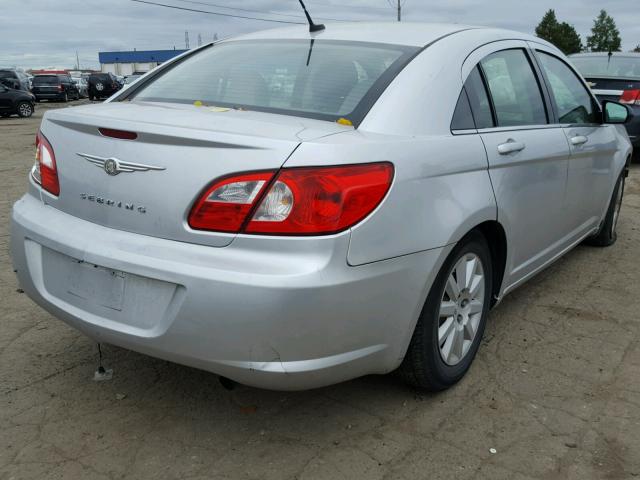 1C3LC46KX8N226120 - 2008 CHRYSLER SEBRING LX SILVER photo 4