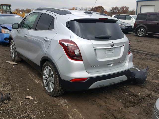 KL4CJASB9HB049660 - 2017 BUICK ENCORE PRE SILVER photo 3