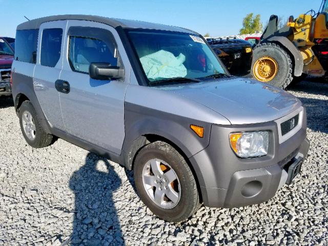 5J6YH285X3L045192 - 2003 HONDA ELEMENT EX SILVER photo 1