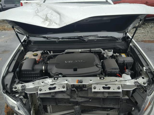 1GCGTCEN4J1101159 - 2018 CHEVROLET COLORADO L SILVER photo 7