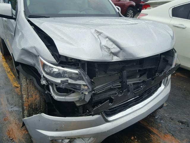 1GCGTCEN4J1101159 - 2018 CHEVROLET COLORADO L SILVER photo 9