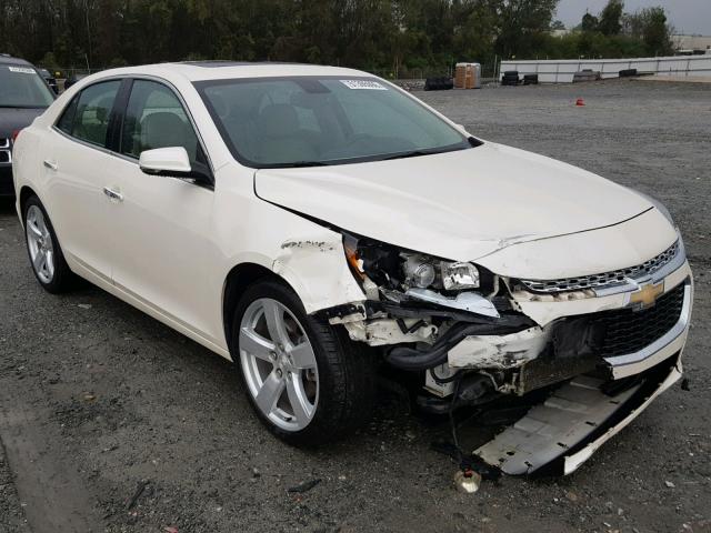 1G11J5SX8EF249314 - 2014 CHEVROLET MALIBU LTZ WHITE photo 1