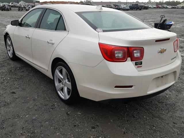 1G11J5SX8EF249314 - 2014 CHEVROLET MALIBU LTZ WHITE photo 3