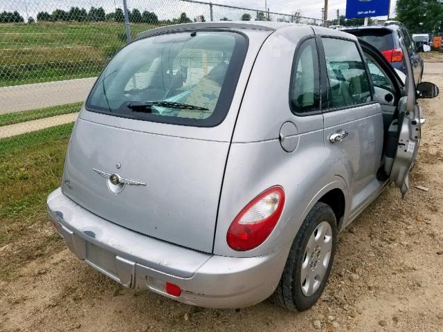 3A4FY48BB6T22342 - 2006 CHRYSLER PT CRUISER SILVER photo 4