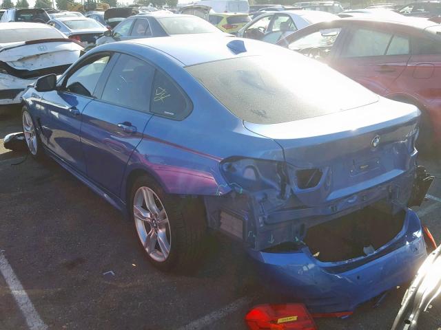 WBA4A9C53GGL89533 - 2016 BMW 428 I GRAN BLUE photo 3