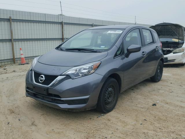 3N1CE2CP5HL371160 - 2017 NISSAN VERSA NOTE GRAY photo 2