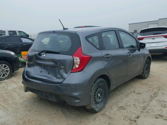 3N1CE2CP5HL371160 - 2017 NISSAN VERSA NOTE GRAY photo 4