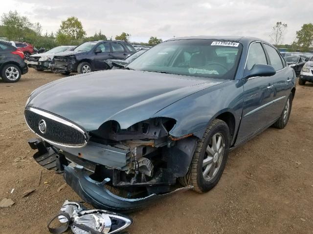 2G4WC582471184437 - 2007 BUICK LACROSSE C BLUE photo 2