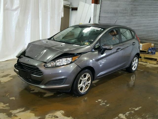 3FADP4EJ4EM221231 - 2014 FORD FIESTA SE GRAY photo 2