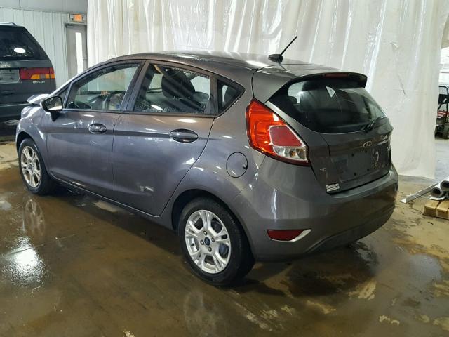 3FADP4EJ4EM221231 - 2014 FORD FIESTA SE GRAY photo 3