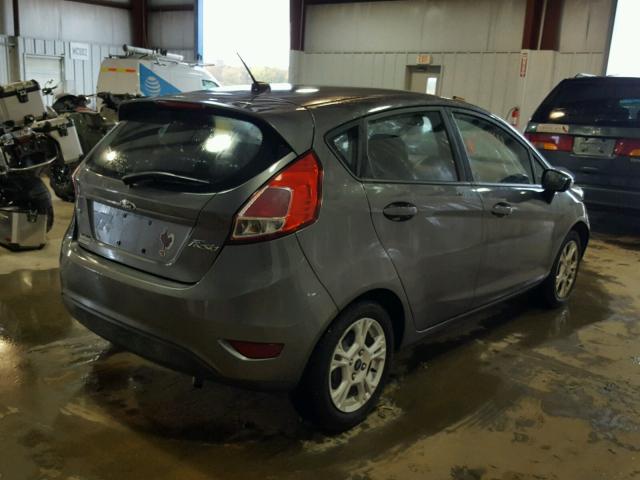 3FADP4EJ4EM221231 - 2014 FORD FIESTA SE GRAY photo 4