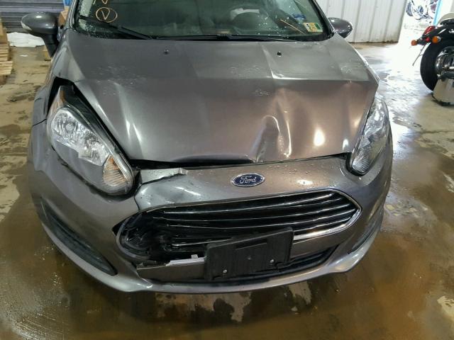 3FADP4EJ4EM221231 - 2014 FORD FIESTA SE GRAY photo 9