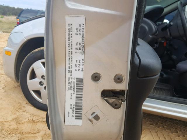 1B3ES26C64D603130 - 2004 DODGE NEON BASE GRAY photo 10