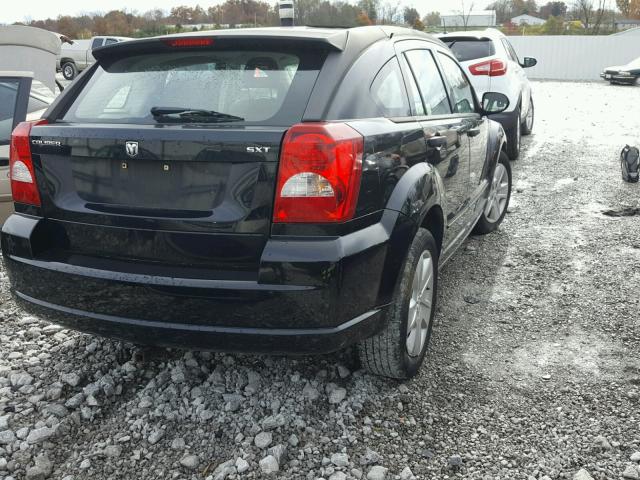 1B3HB48B37D508364 - 2007 DODGE CALIBER SX BLACK photo 4