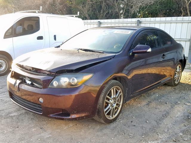 JTKDE167890297327 - 2009 TOYOTA SCION TC იასამნისფერი ფოტო 2