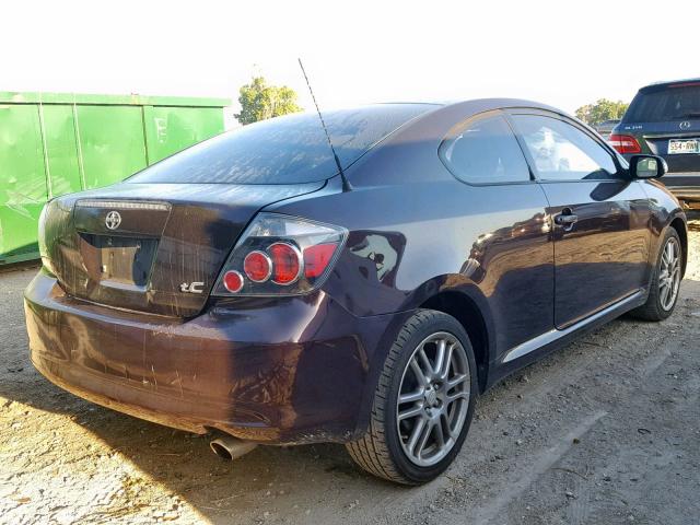 JTKDE167890297327 - 2009 TOYOTA SCION TC იასამნისფერი ფოტო 4