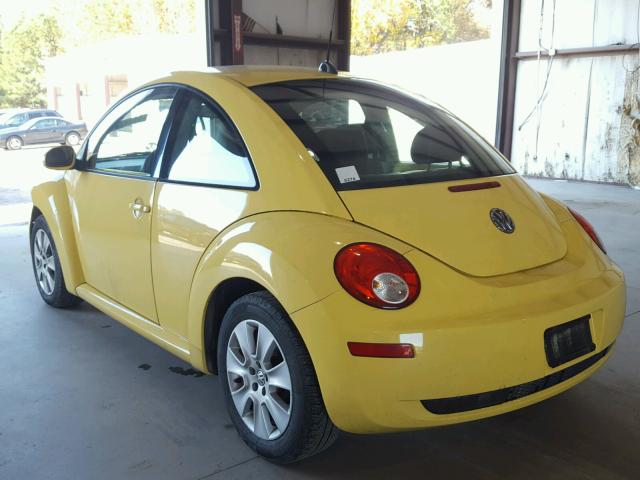 3VWPW31C28M519564 - 2008 VOLKSWAGEN NEW BEETLE 黄色 照片 3