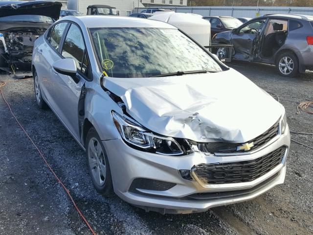 1G1BC5SM4J7158873 - 2018 CHEVROLET CRUZE LS SILVER photo 1