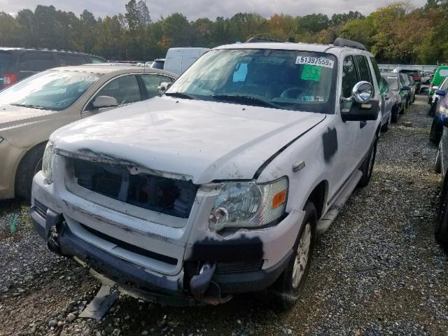 1FMEU72E06UA65388 - 2006 FORD EXPLORER X WHITE photo 2