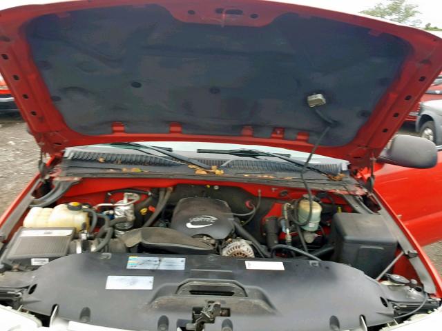 1GDHC24UX2E106525 - 2002 GMC SIERRA C25 RED photo 7