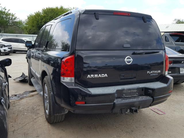 5N1BA0ND8CN603847 - 2012 NISSAN ARMADA SV BLACK photo 3