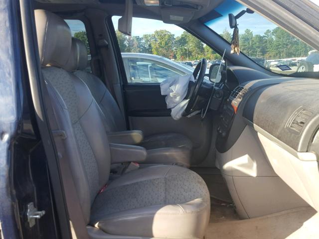 1GNDV33L65D181302 - 2005 CHEVROLET UPLANDER L 蓝色 照片 5