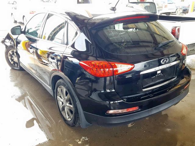 JN1AJ0HP9BM800216 - 2011 INFINITI EX35 BASE BLACK photo 3