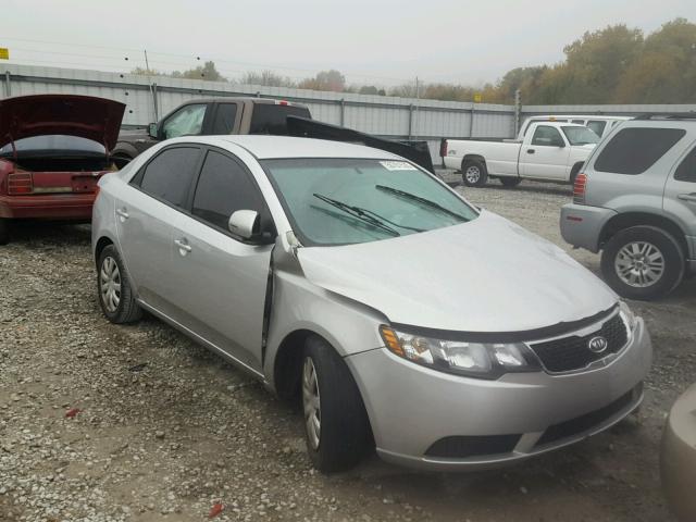 KNAFU4A26C5577321 - 2012 KIA FORTE EX SILVER photo 1