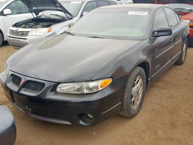 1G2WR52161F258433 - 2001 PONTIAC GRAND PRIX BLACK photo 2