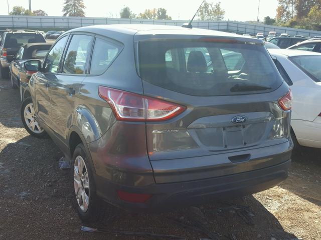 1FMCU0F77EUB29919 - 2014 FORD ESCAPE S GRAY photo 3