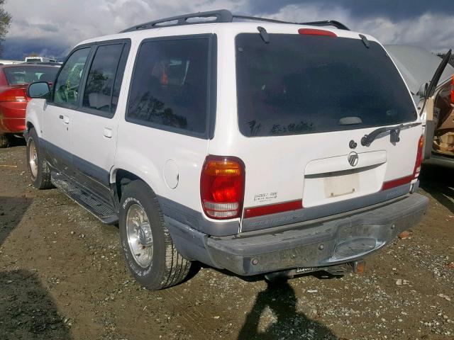 4M2ZU52P8WUJ02273 - 1998 MERCURY MOUNTAINEE WHITE photo 3