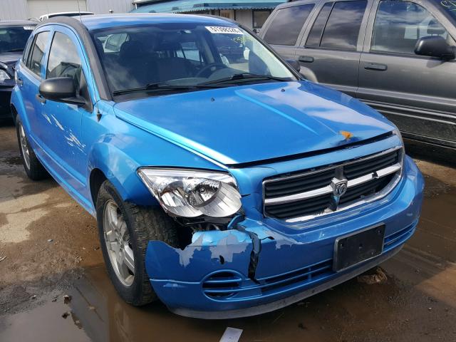 1B3HB48B68D777413 - 2008 DODGE CALIBER SX BLUE photo 1